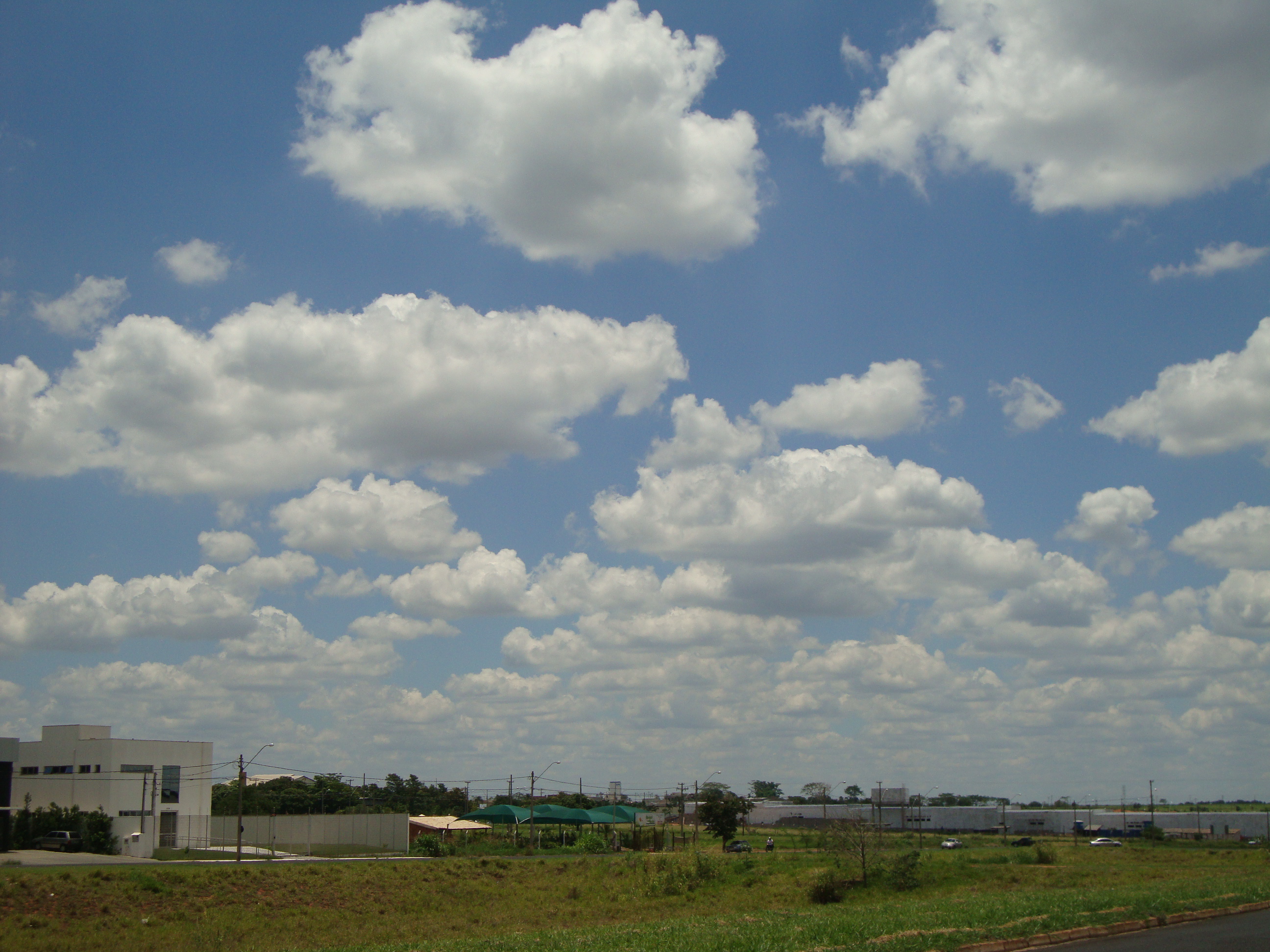 Nuvem Cumulus em São José do Rio Preto – SP