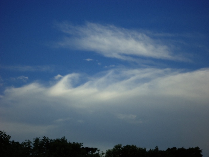 Onda nas nuvens em Curitiba-PR