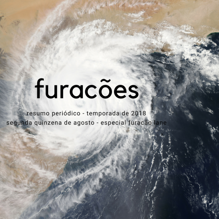 Temporada de furacões de 2018 – os destaques da segunda quinzena de Agosto e o Furacão Lane