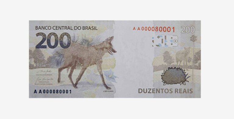 O lobo-guará feio da nota de R$200,00 e sua plantinha especial