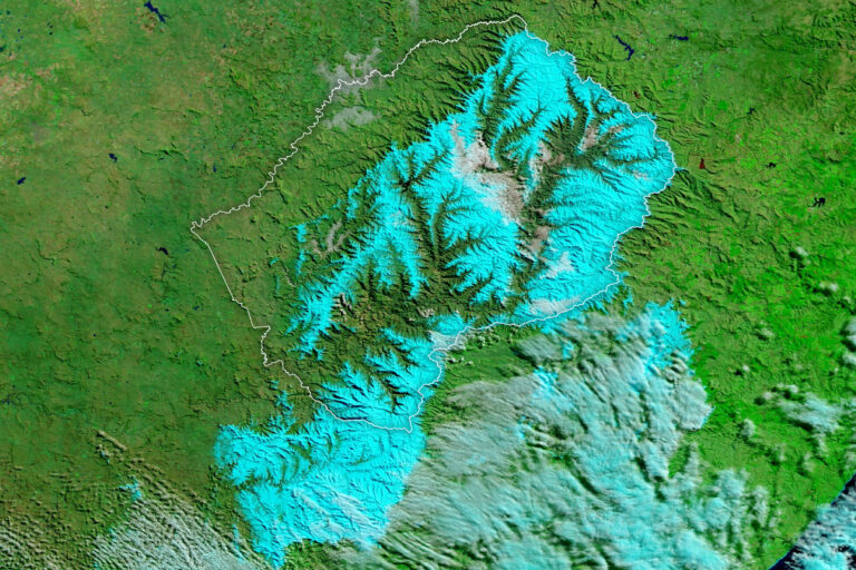 Neve na África do Sul e Lesoto