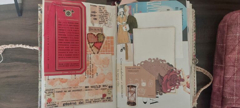 Junk journal é sobre reutilizar