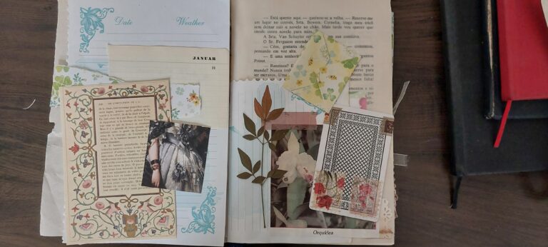 Junk journal: colecionando memórias e histórias da minha vida